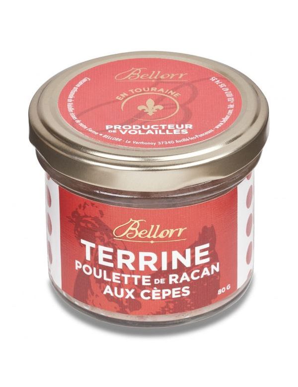 Terrine Poulette cèpes