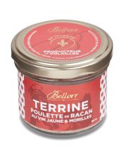 Terrine Poulette de Racan au Vin jaune et Morilles - Bellorr