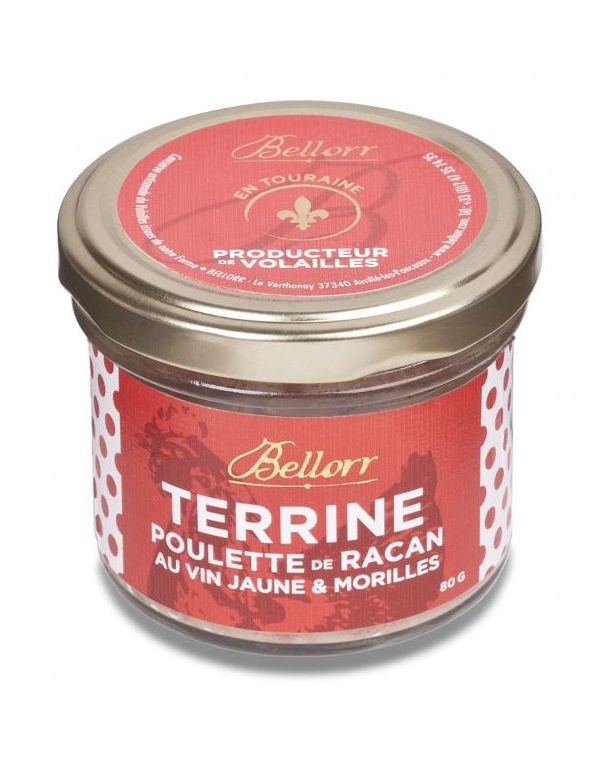 Terrine Poulette au Vin jaune et Morilles