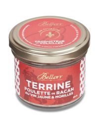 Terrine Poulette au Vin jaune et Morilles