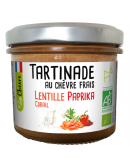 Tartinade Chèvre frais Lentille corail et Paprika - Amaltup