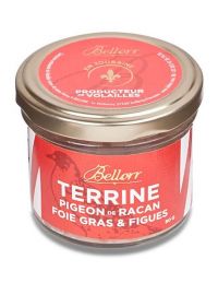Terrine de Pigeon au foie gras et à la figue - Bellorr