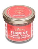 Terrine Pigeon de Racan échalotes confites