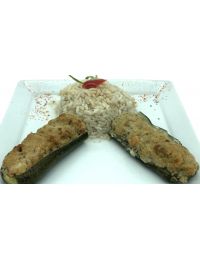 Courgette Farcie accompagnée de Riz - Direct Traiteur