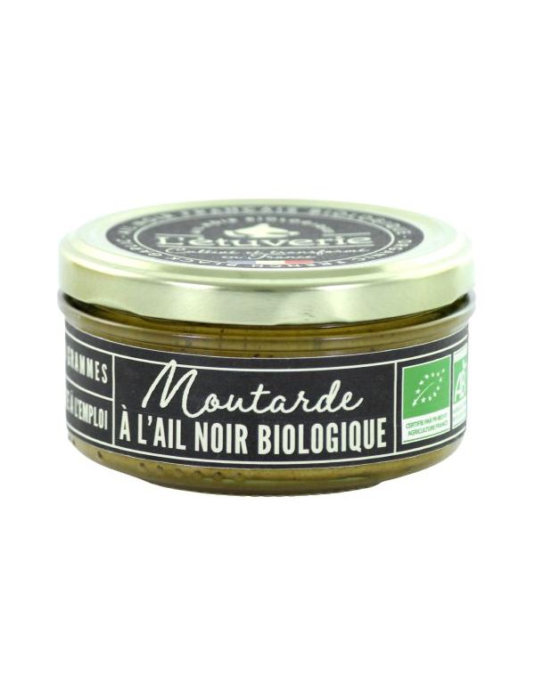 Moutarde à l'Ail Noir Biologique - L'Étuverie