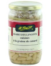 Haricots lingots cuits ? la graisse de canard - Henri Piquet