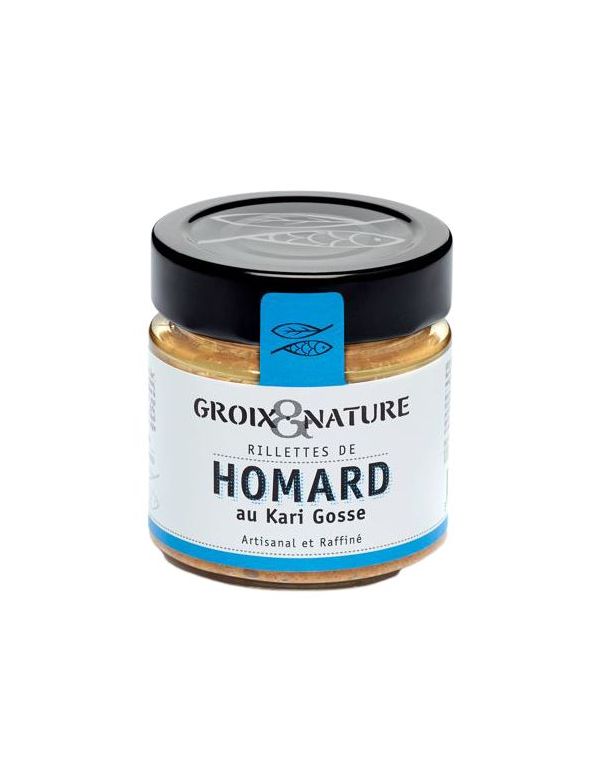 Rillettes de homard au kari gosse - Groix & Nature