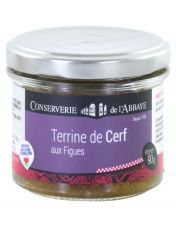 Terrine de cerf aux figues - Conserverie de l'Abbaye