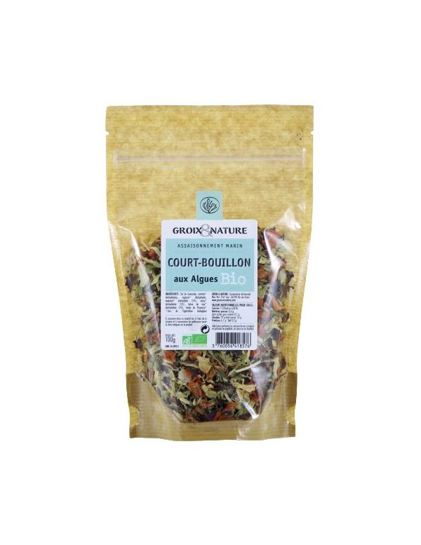 Préparation pour Court-Bouillon aux Algues Bio - Groix & Nature