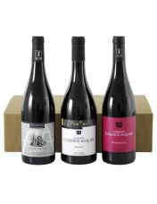 Vin Rouge AOP Faug?res : Coffret D?couverte 3 Bouteilles de 75 cl