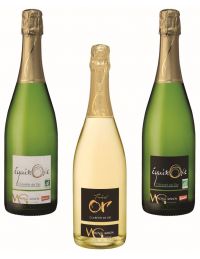 Clairette et Crémant de Die AOP lot découverte 3 bouteilles