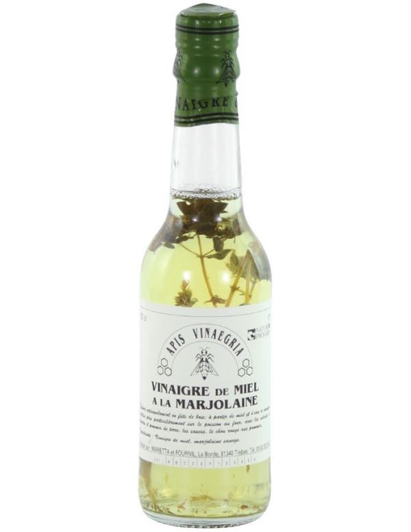 vinaigre de miel à la marjolaine jemangefrancais.com