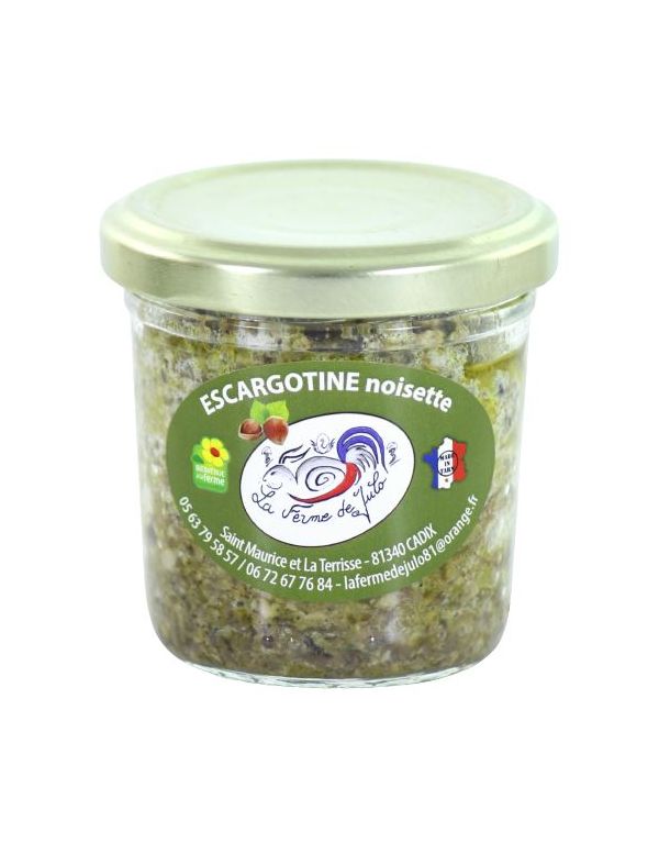 Escargotine à la noisette en conserve de 80 g