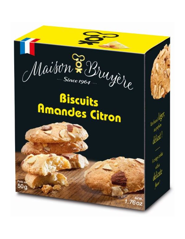 Biscuits Amandes Citron