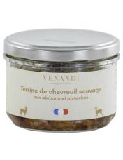 Terrine de Chevreuil aux Abricots et aux Pistaches - Venandi