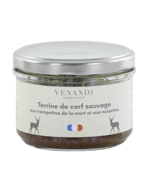 Terrine de Cerf aux Trompettes de la Mort et aux Noisettes