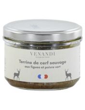 Terrine de Cerf aux Figues et au Poivre Vert - Venandi