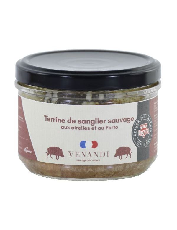 Terrine de Sanglier aux Airelles et au Porto