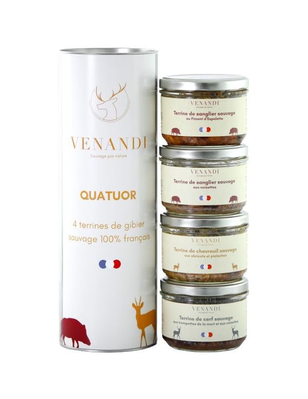 Terrines de Gibier en Coffret Cadeau