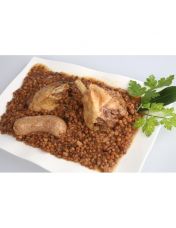 Lentilles aux manchons de canard confits - Alby Foie Gras