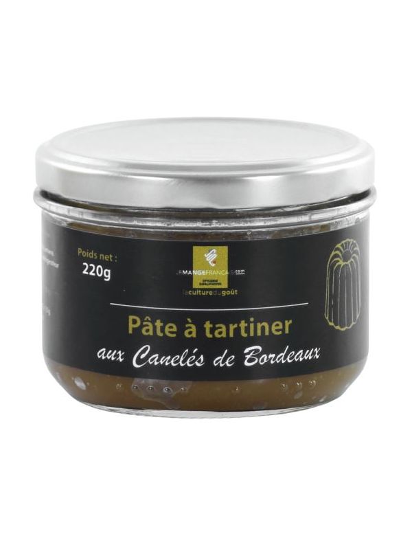 Pâte à tartiner aux Canelés de Bordeaux