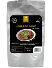 Joue de B?uf en daube plat cuisin? pour 2 personnes