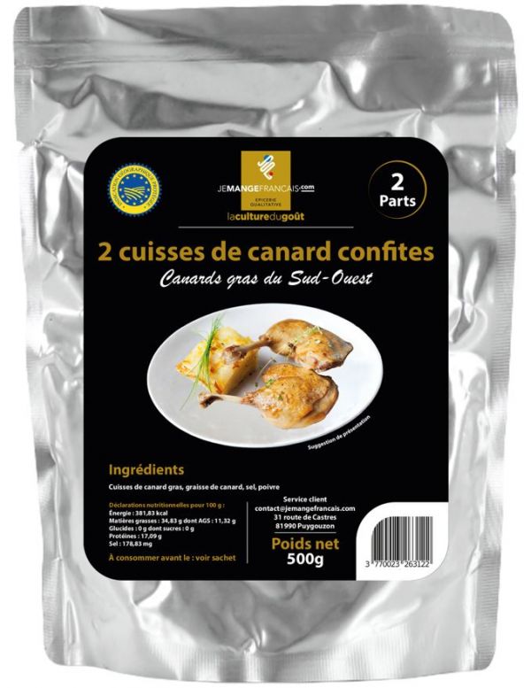 Confit de Canard 2 Cuisses