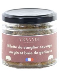 Rillettes de Sanglier au Gin et Baies de Genièvre - Venandi