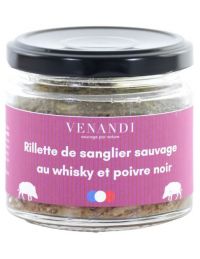 Rillettes de Sanglier au Whisky et Poivre Noir