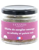 Rillettes de Sanglier au Whisky et Poivre Noir