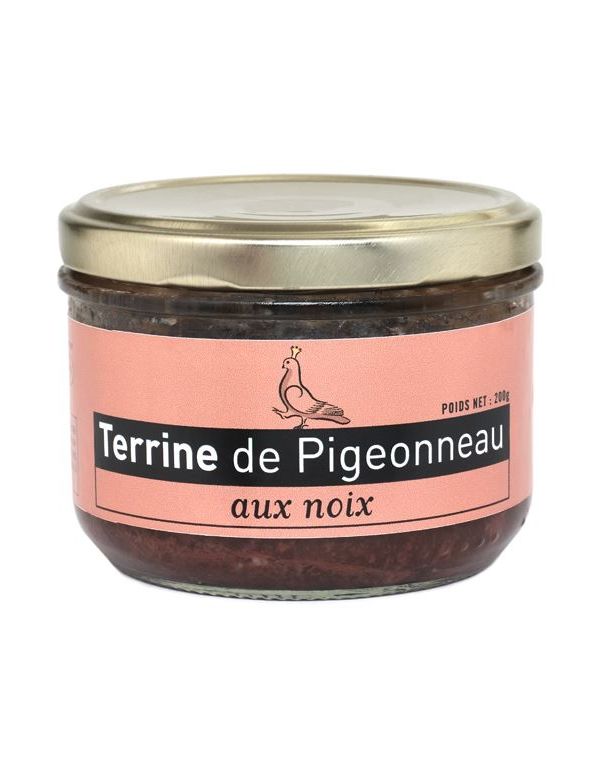 Terrine de Pigeonneau aux Noix