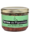 Terrine de Pigeonneau aux Herbes Fines