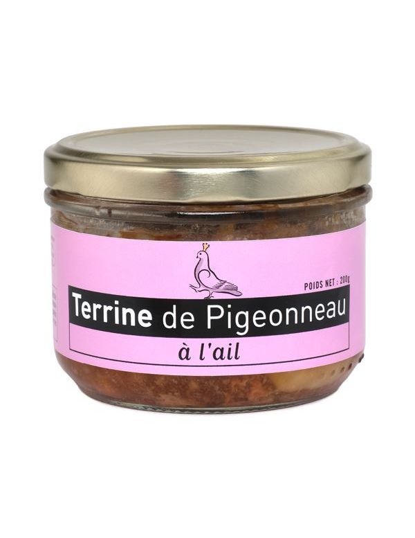 Terrine de Pigeonneau à l'Ail