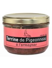 Terrine de Pigeonneau ? l'Armagnac - Les Pigeons du Mont Royal