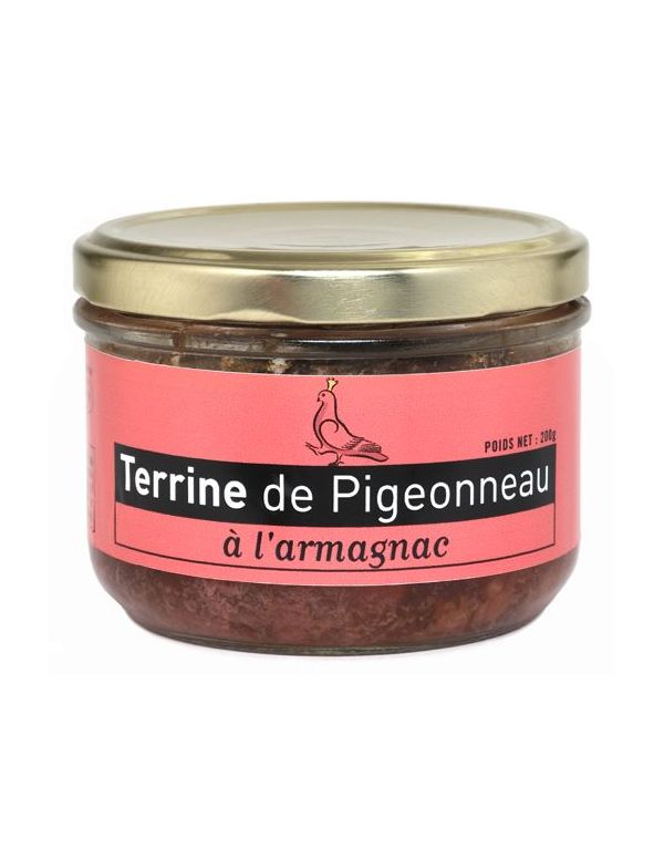 Terrine de Pigeonneau à l'Armagnac