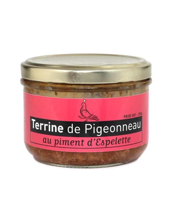 Terrine de Pigeon au Piment d'Espelette