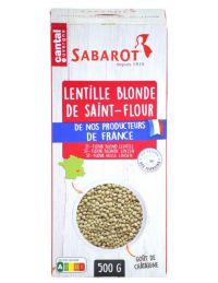 lentilles blondes en sachet 500 g