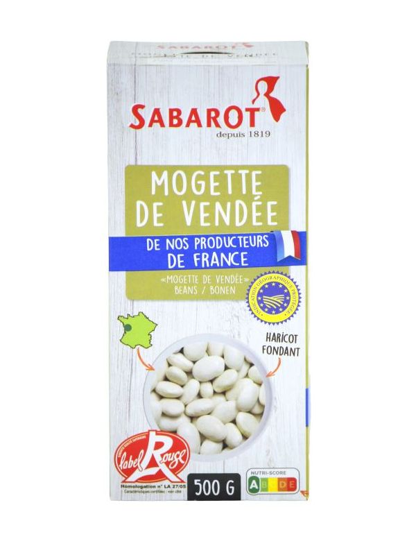 Mogette de Vendée, IGP sachet 500 g