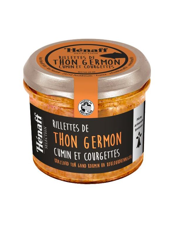 Rillettes de Thon Germon conserve 90 g