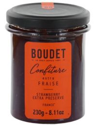 pot de confiture de fraise boudet