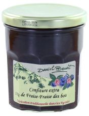 Confiture Fraise et Fraise des Bois - Daniel Boudet
