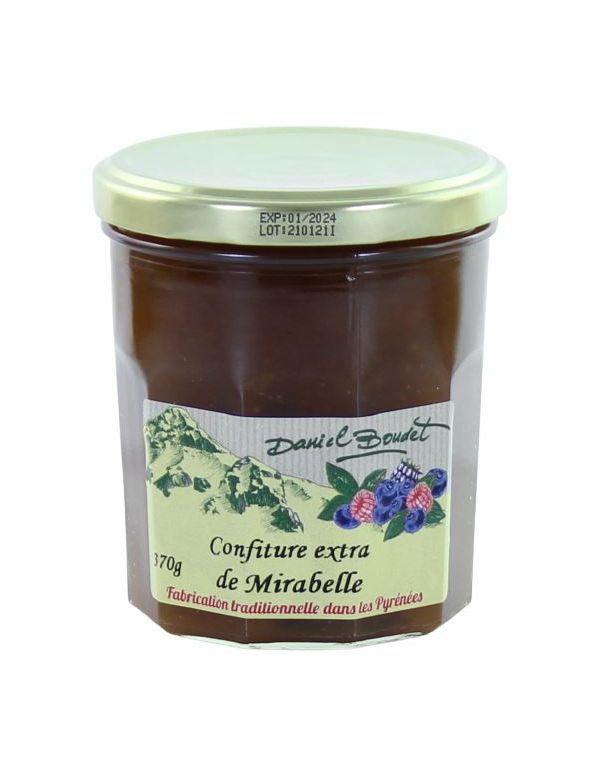 Confiture de Mirabelle Extra pot 370 g