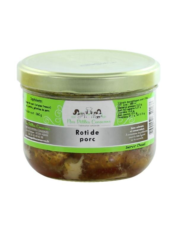 Rôti de Porc en conserve