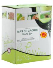 BIB 3 L AOP Blanc Sec - Mas de Grouze