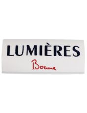 Serviette Brodée Restaurant "Lumières" - Paul Bocuse