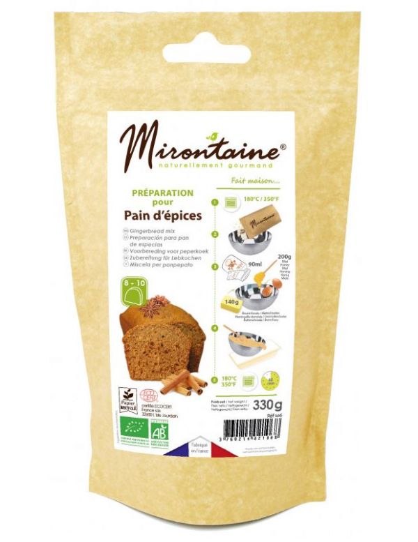 Sachet Préparation pour Pain d'Épices