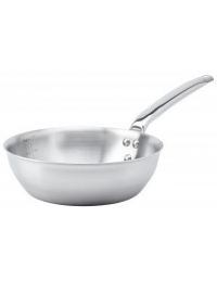 Sauteuse bombée inox