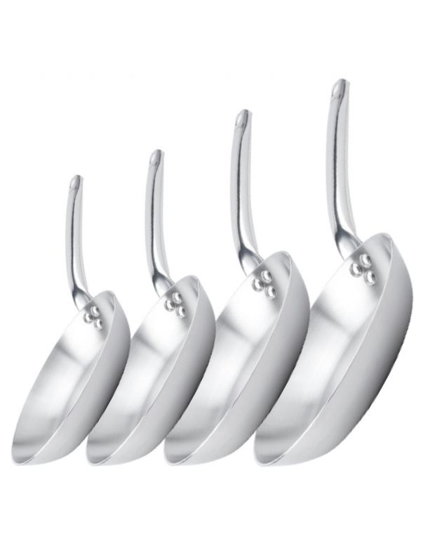 set de poêle en inox qualité pro