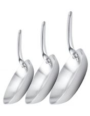 Lot 3 Po?les en Inox Almichy - de Buyer