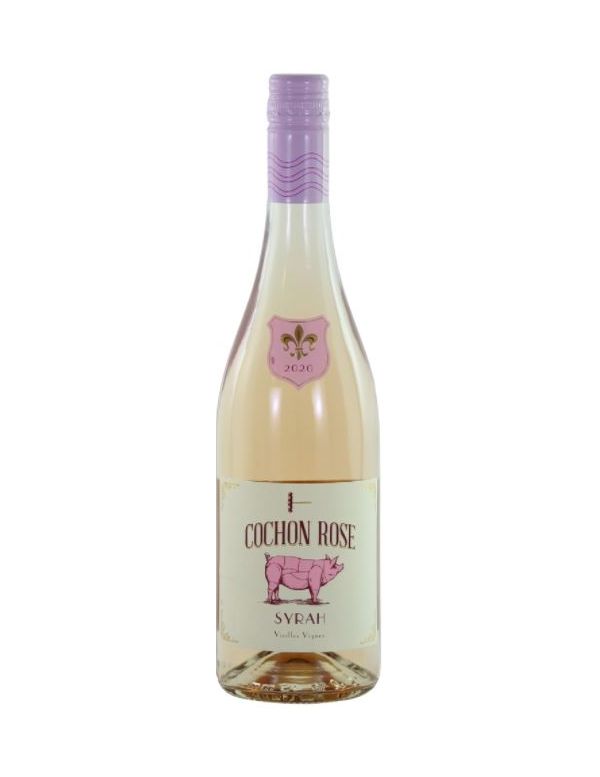 Vin Rosé mono cépage Syrah "Cochon Rose"